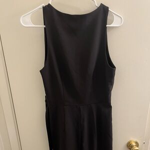 NSR Elegant Black Sleeveless Romper